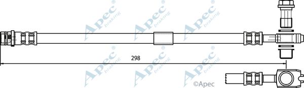 APEC BRAKING Тормозной шланг HOS3764